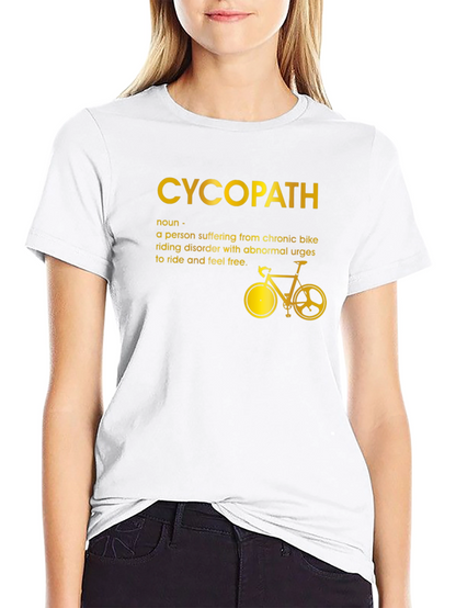 CycoPath Cycling T-Shirt - Bike Rider Novelty Tee