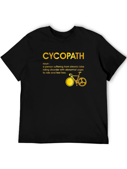 CycoPath Cycling T-Shirt - Bike Rider Novelty Tee