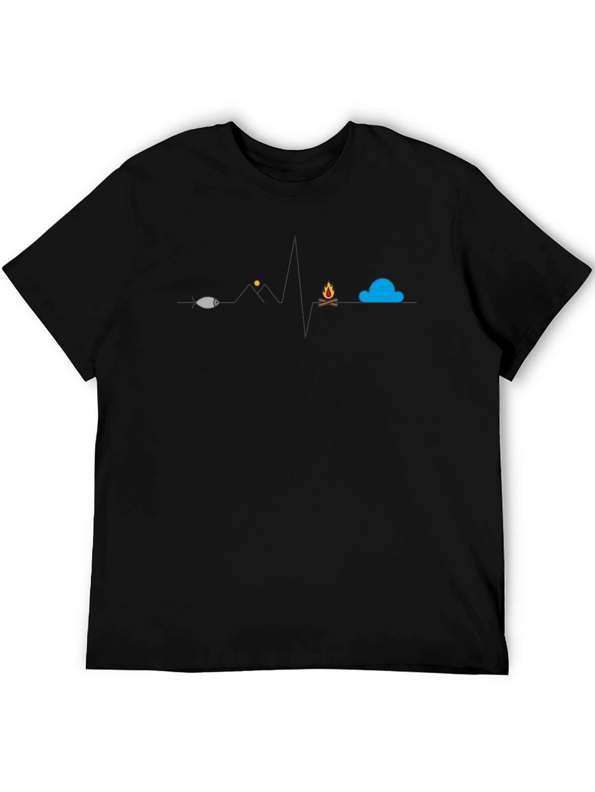 Heartbeat Graphic T-Shirt - Outdoor Life
