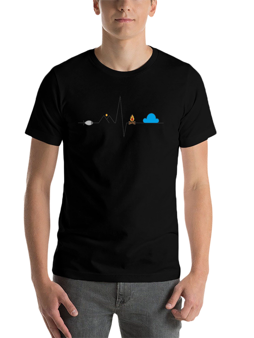 Heartbeat Graphic T-Shirt - Outdoor Life
