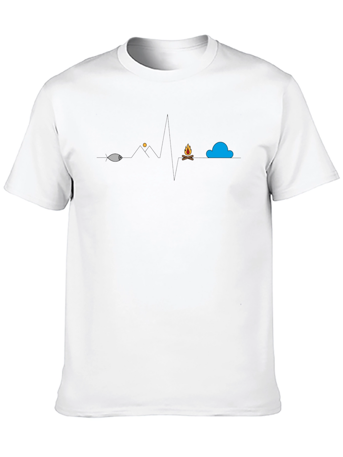 Heartbeat Graphic T-Shirt - Outdoor Life