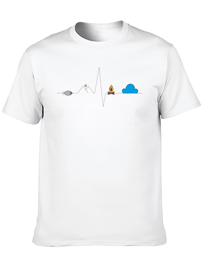 Heartbeat Graphic T-Shirt - Outdoor Life