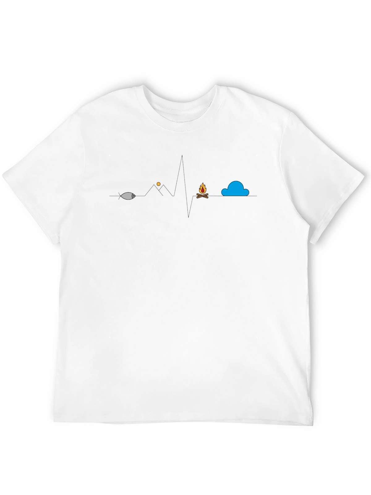 Heartbeat Graphic T-Shirt - Outdoor Life