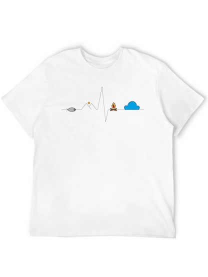 Heartbeat Graphic T-Shirt - Outdoor Life