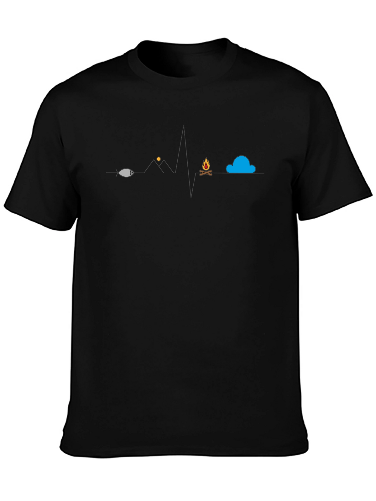 Heartbeat Graphic T-Shirt - Outdoor Life