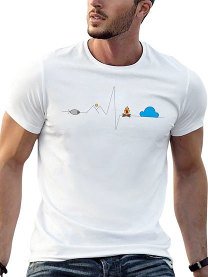 Heartbeat Graphic T-Shirt - Outdoor Life