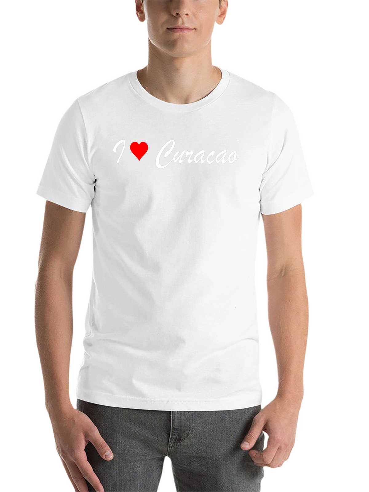 I Love Curacao Graphic T-Shirt - Island Souvenir Tee
