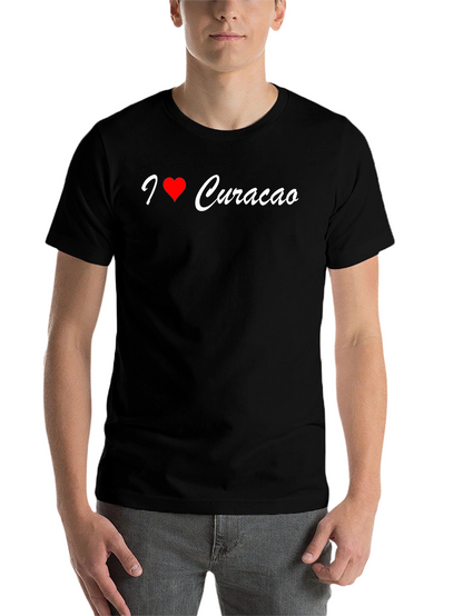 I Love Curacao Graphic T-Shirt - Island Souvenir Tee