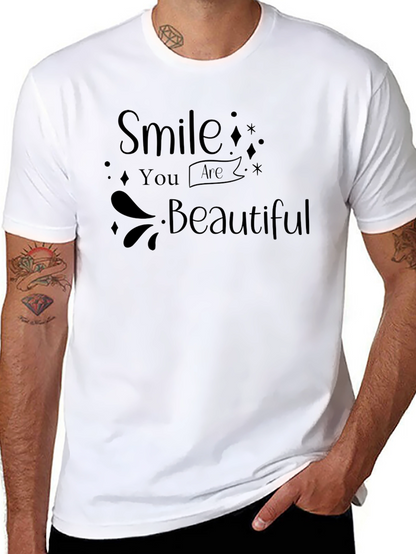 Smile You Are Beautiful Graphic Tee