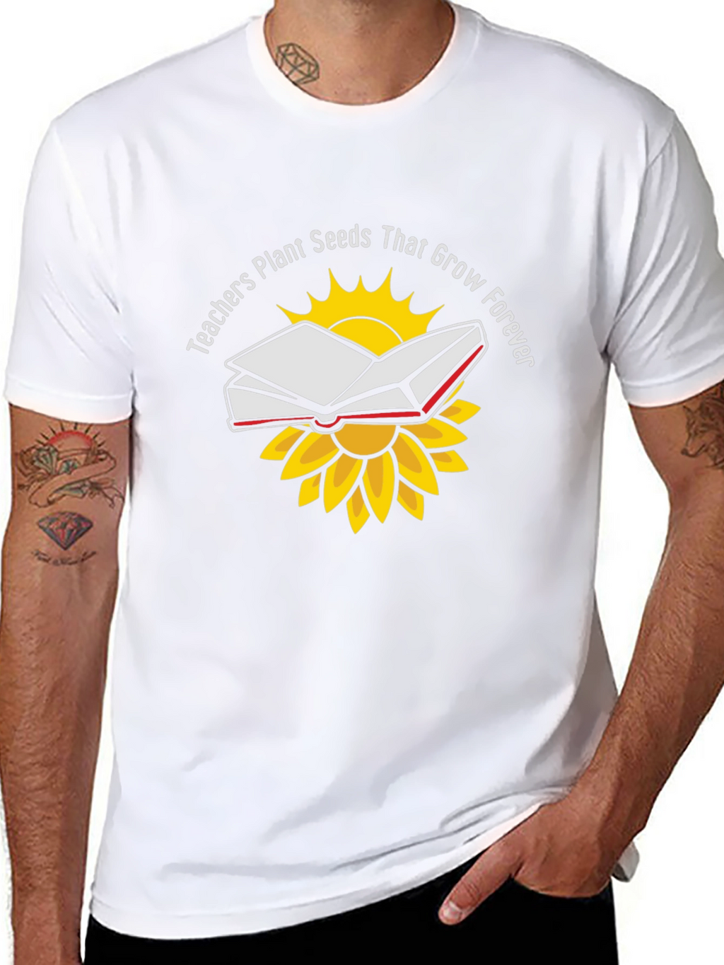 Teachers Plant Seeds Graphic T-Shirt