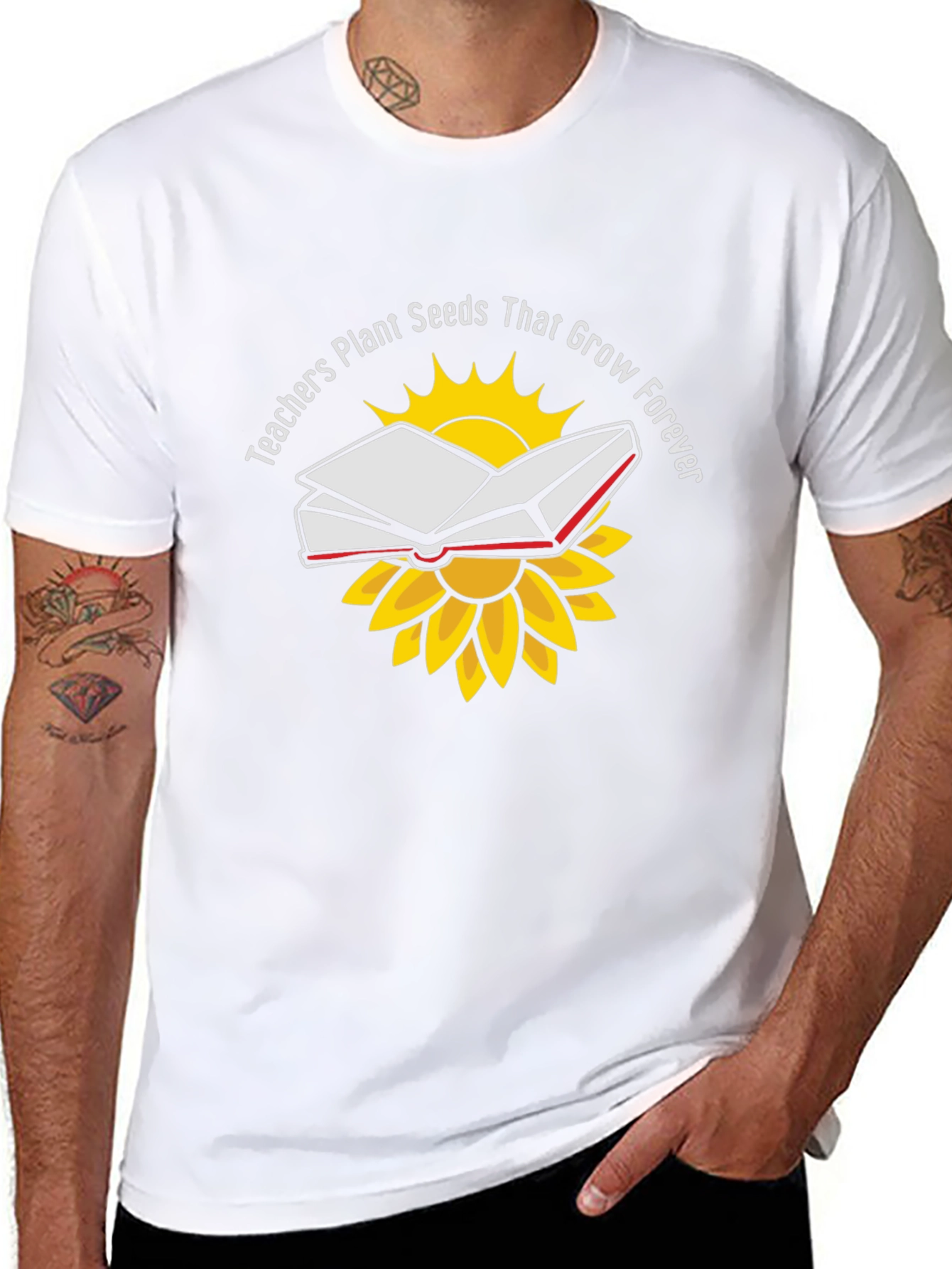 Teachers Plant Seeds Graphic T-Shirt