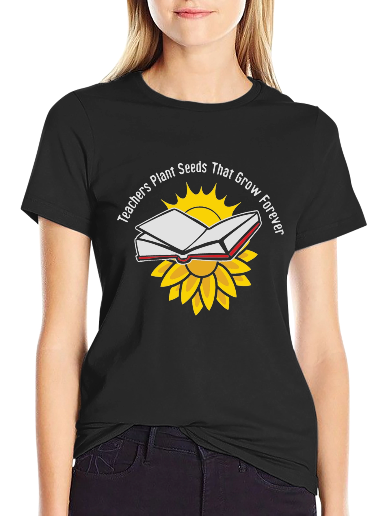 Teachers Plant Seeds Graphic T-Shirt