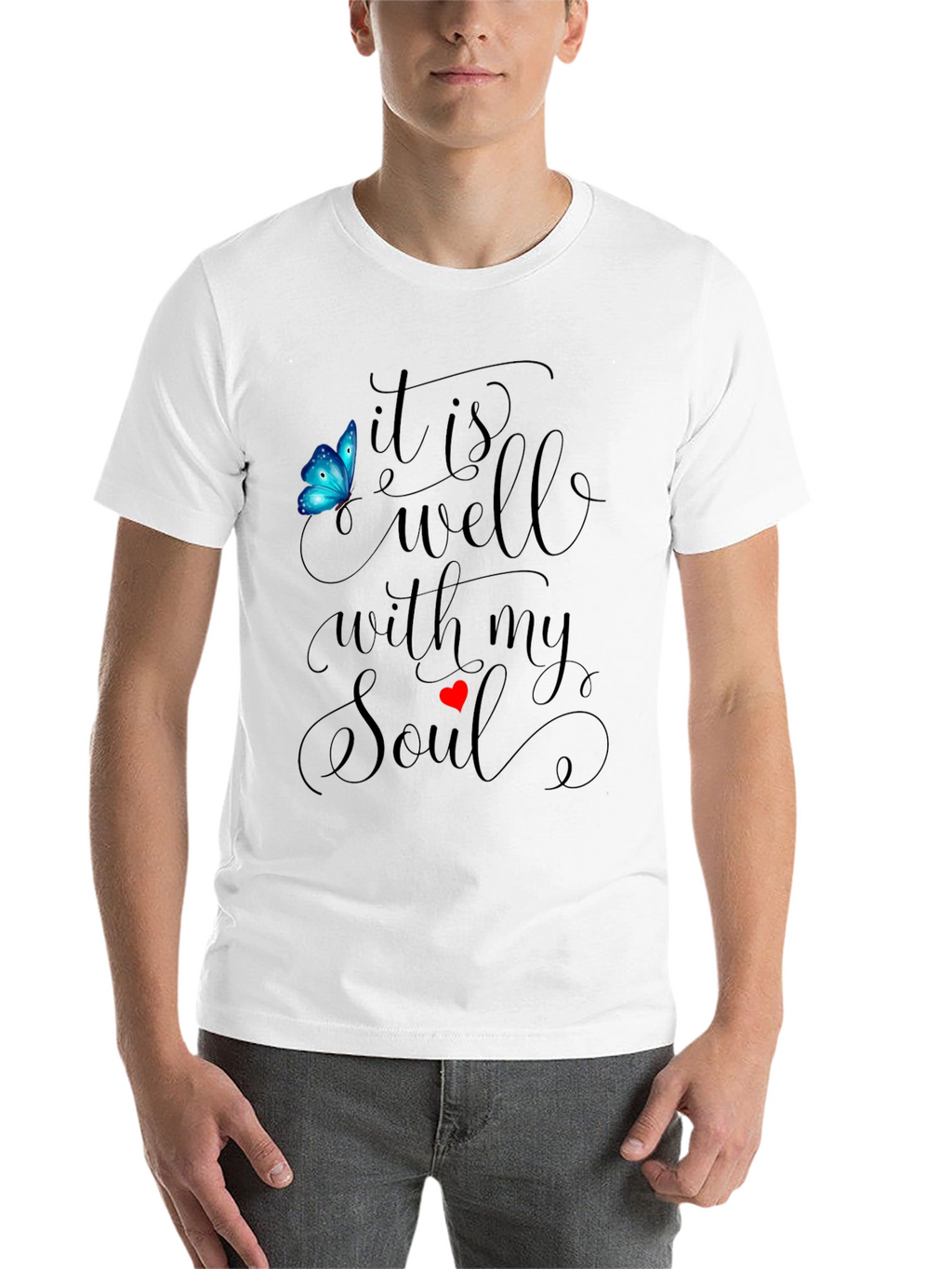 It is Well With My Soul Black T-Shirt