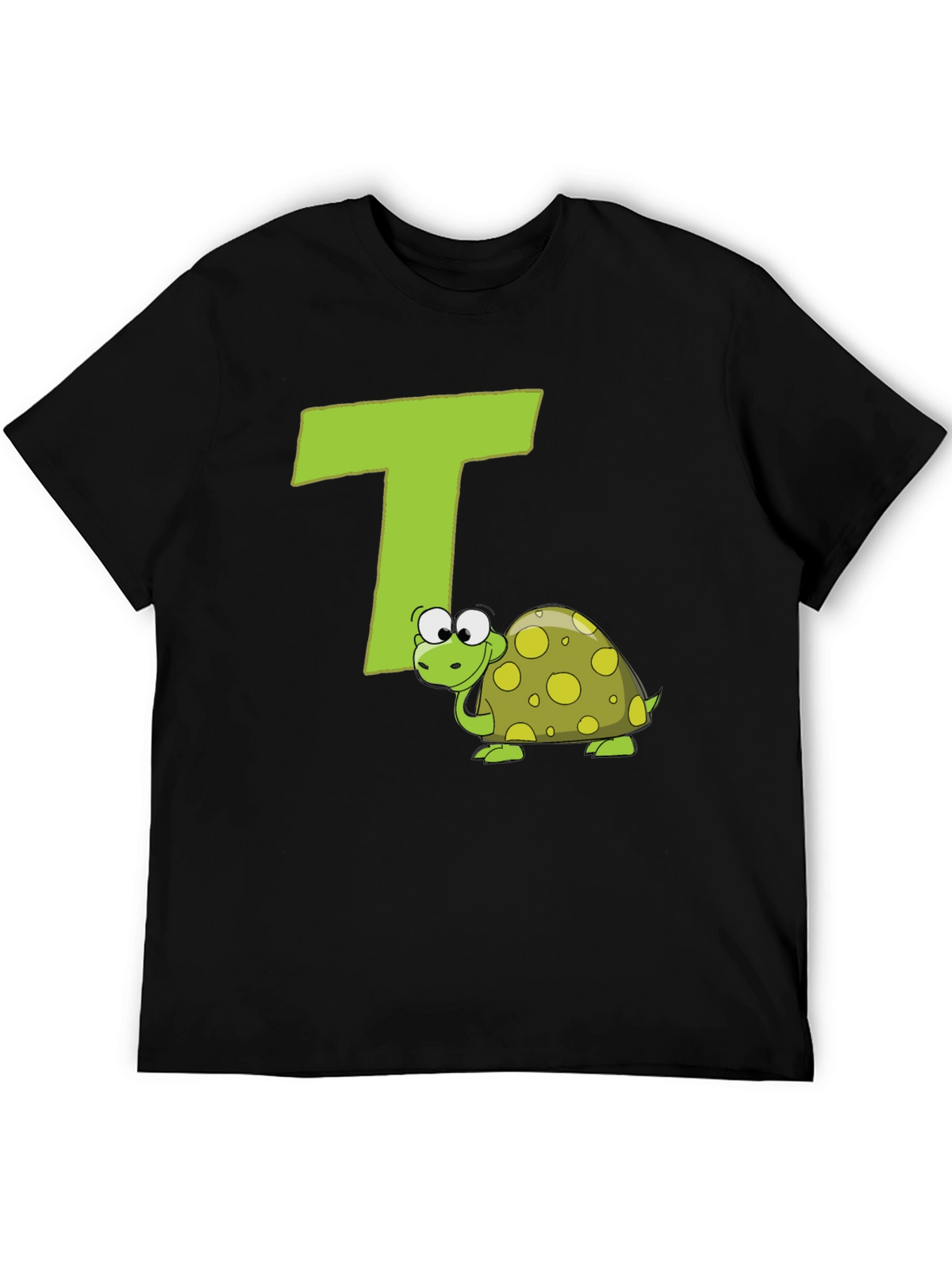 Turtle-rific T-Shirt: Letter T Design
