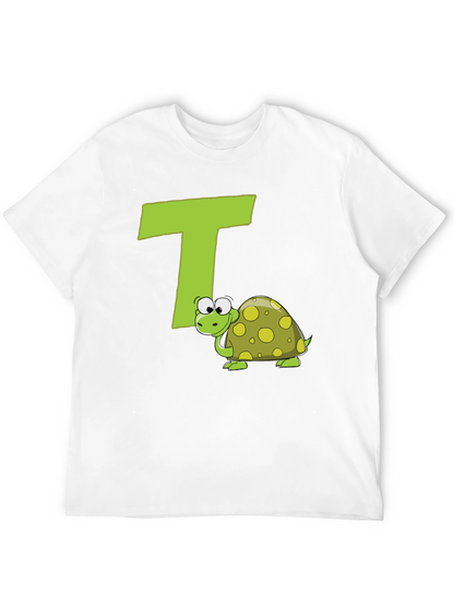 Turtle-rific T-Shirt: Letter T Design