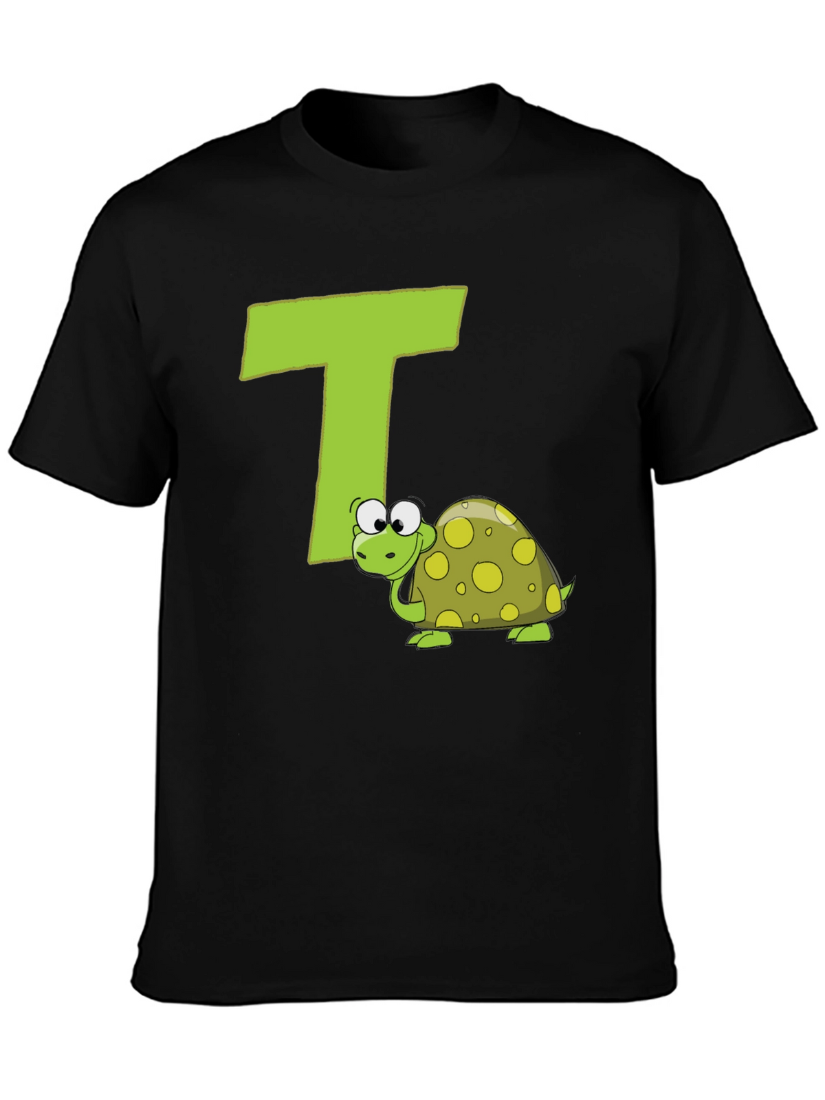 Turtle-rific T-Shirt: Letter T Design