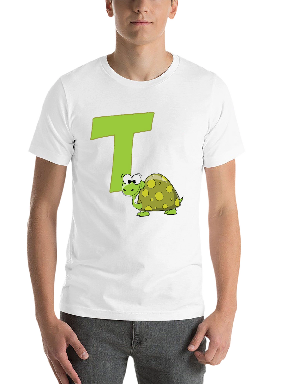 Turtle-rific T-Shirt: Letter T Design