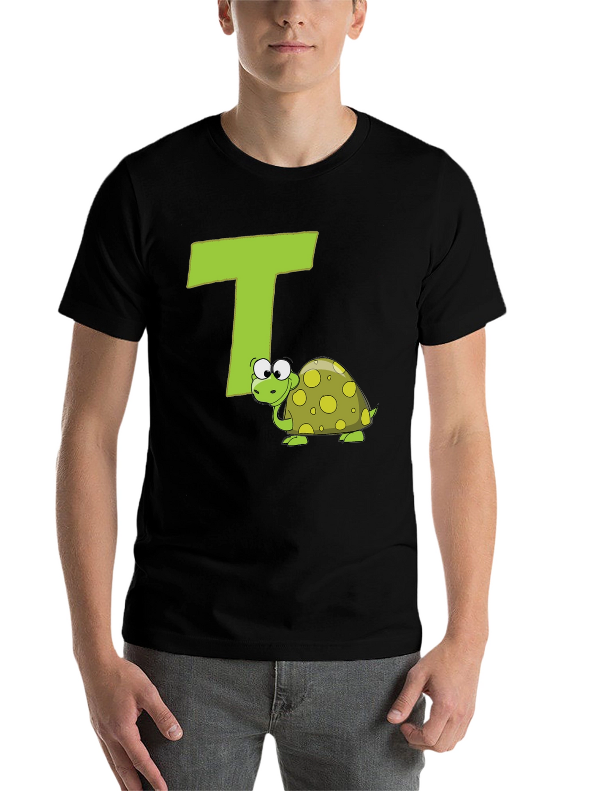 Turtle-rific T-Shirt: Letter T Design