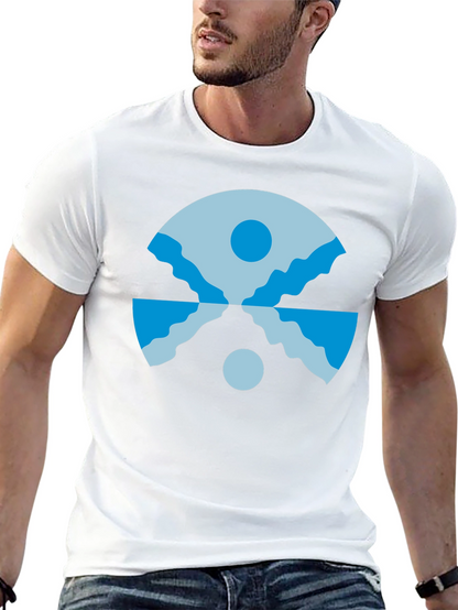 Geometric Landscape T-Shirt