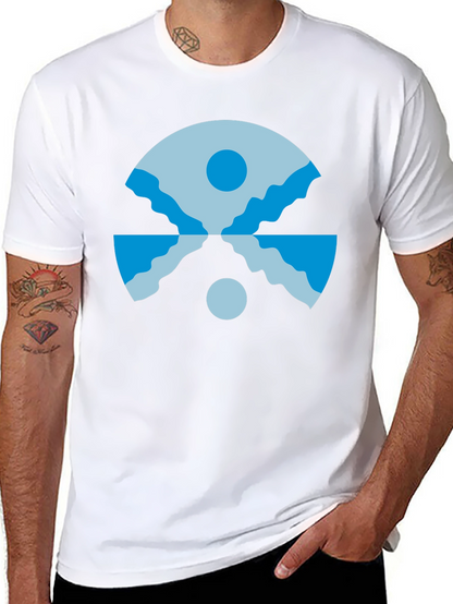 Geometric Landscape T-Shirt