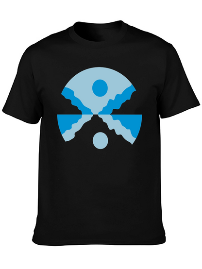 Geometric Landscape T-Shirt