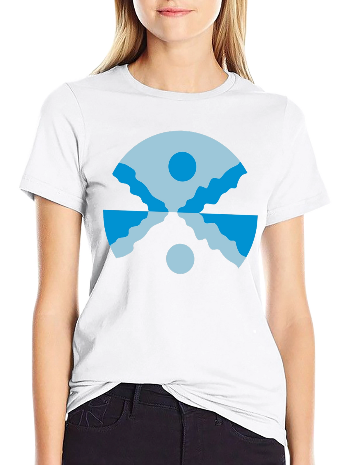 Geometric Landscape T-Shirt