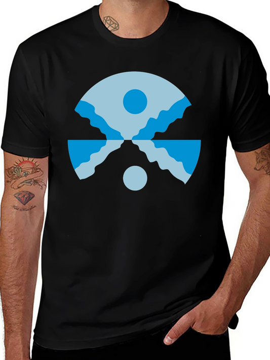 Geometric Landscape T-Shirt