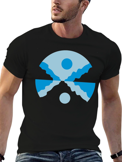 Geometric Landscape T-Shirt
