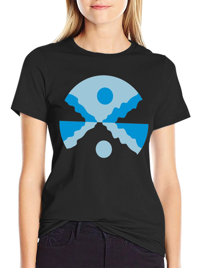 Geometric Landscape T-Shirt
