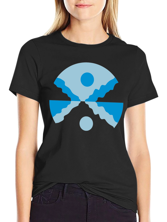 Geometric Landscape T-Shirt