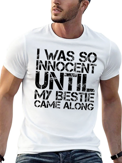 Innocent Bestie Black Tee