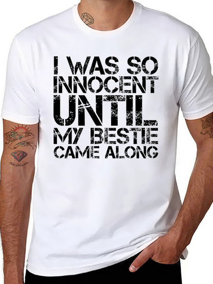 Innocent Bestie Black Tee
