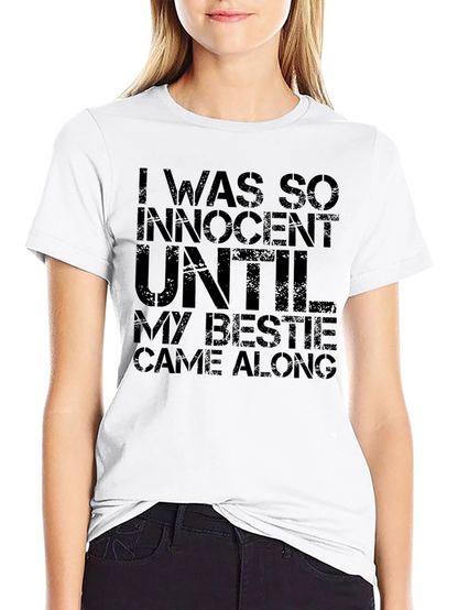 Innocent Bestie Black Tee