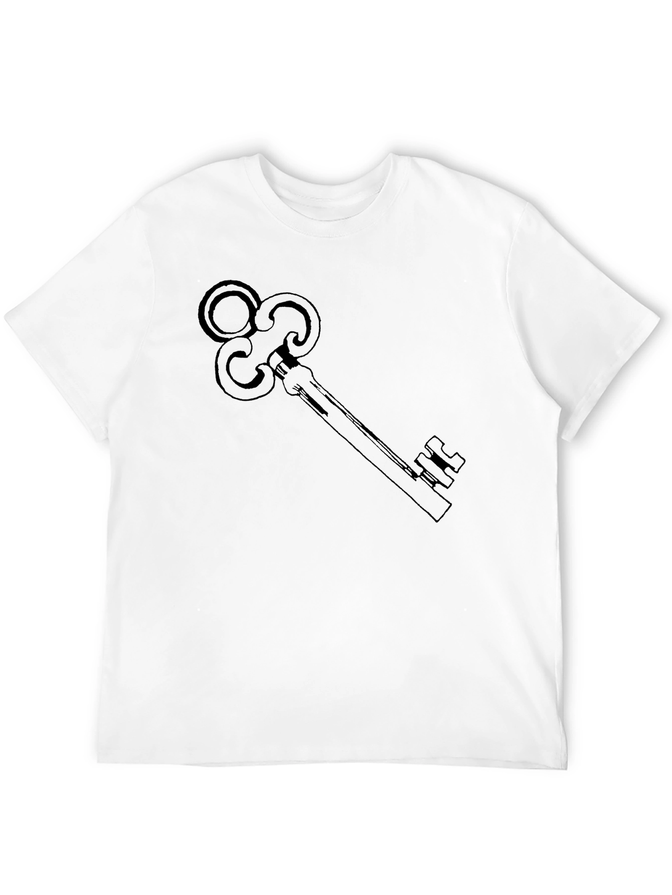 Key Graphic Black T-Shirt