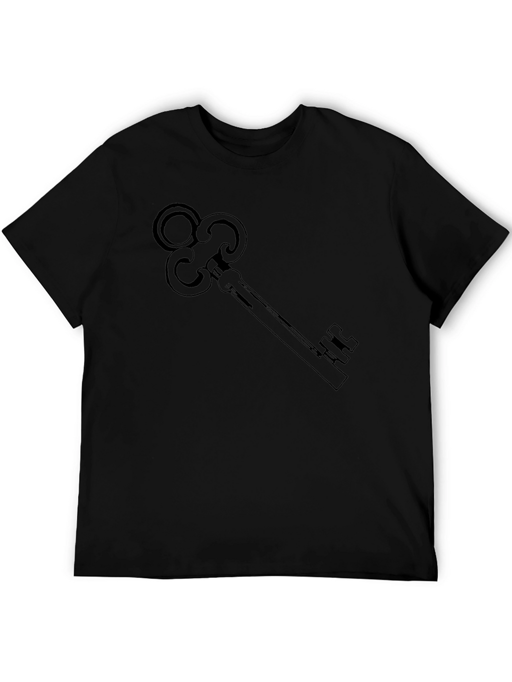 Key Graphic Black T-Shirt