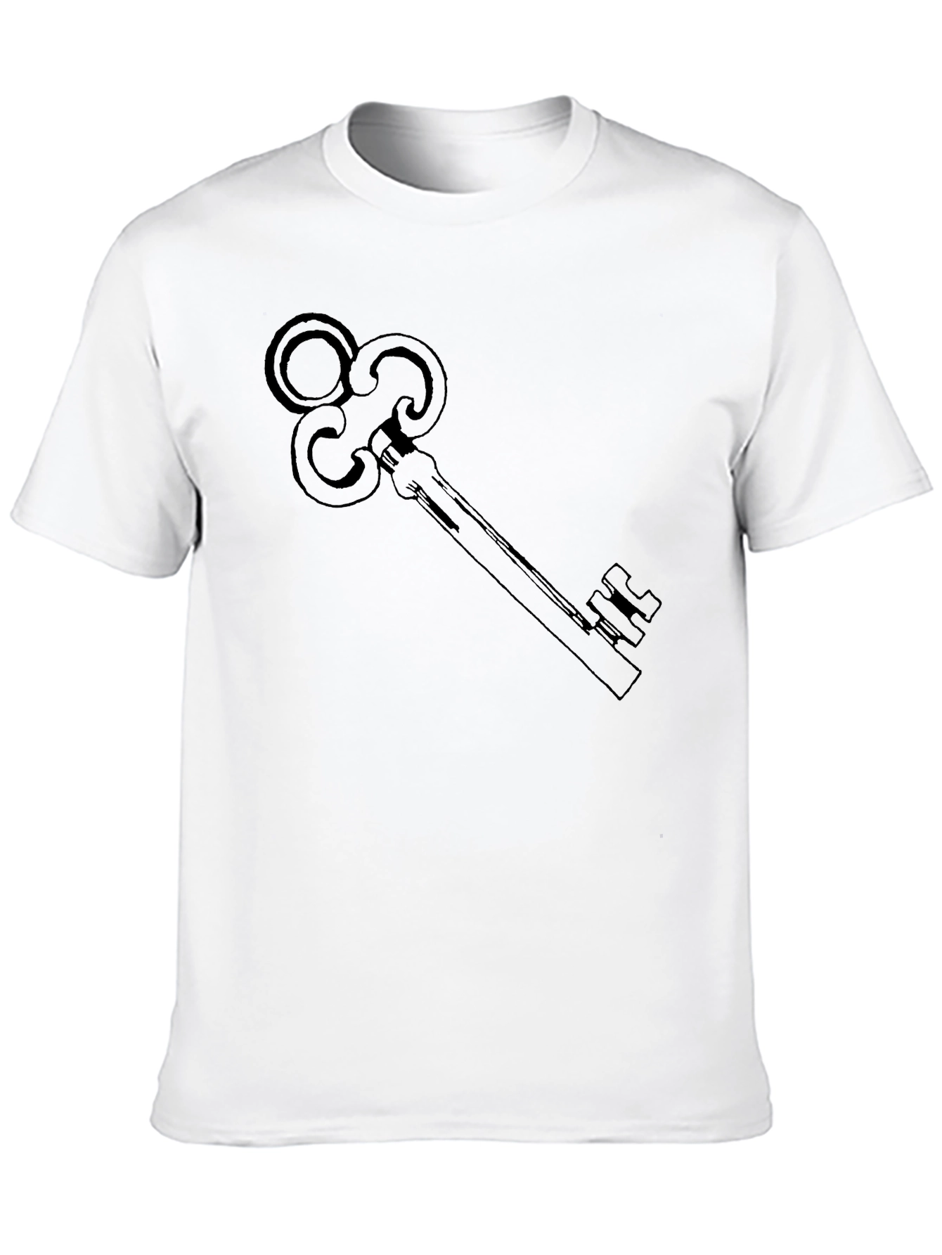 Key Graphic Black T-Shirt