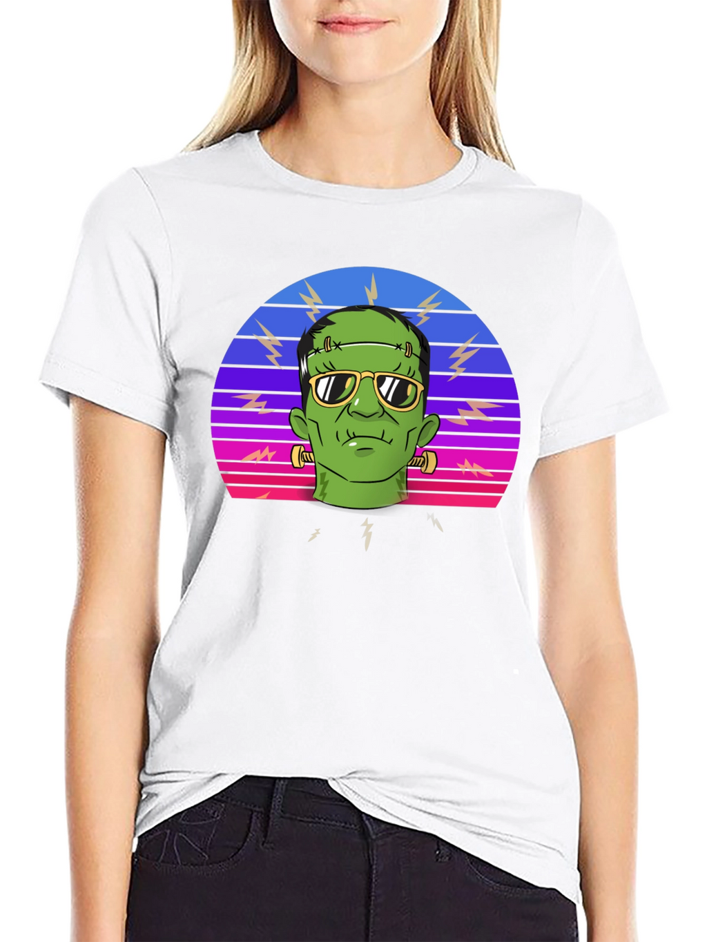 Frankenstein Retro Graphic T-Shirt