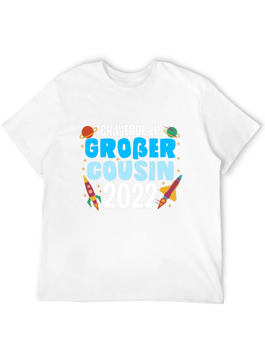 Ich Werde Ein Gro?er Cousin 2022 Black T-Shirt