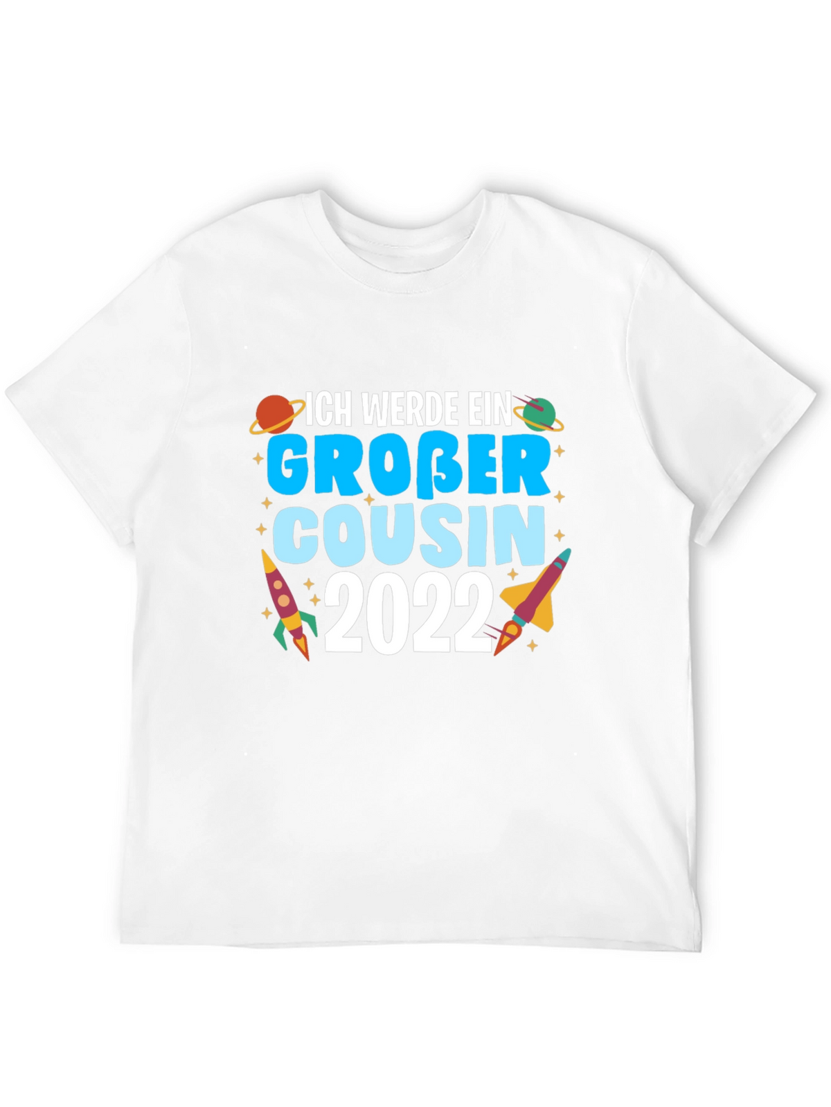 Ich Werde Ein Gro?er Cousin 2022 Black T-Shirt