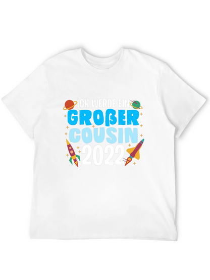Ich Werde Ein Gro?er Cousin 2022 Black T-Shirt