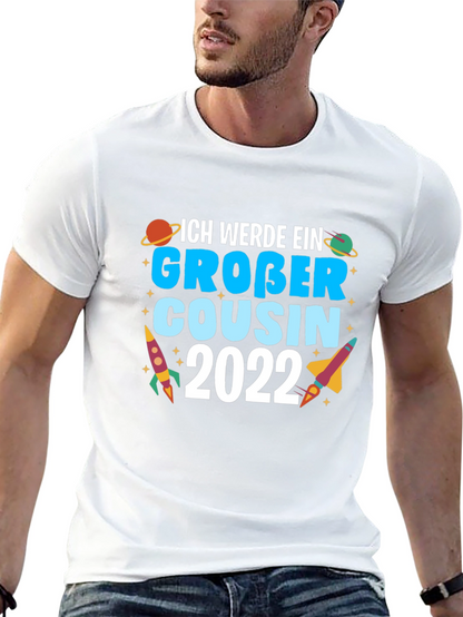 Ich Werde Ein Gro?er Cousin 2022 Black T-Shirt