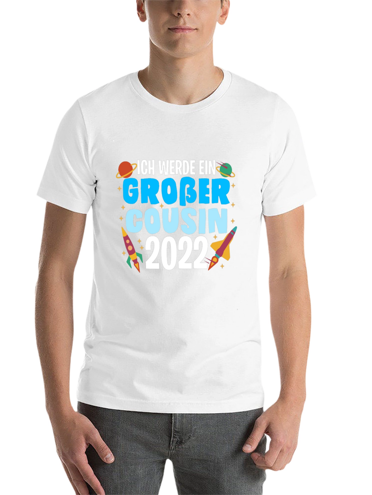 Ich Werde Ein Gro?er Cousin 2022 Black T-Shirt