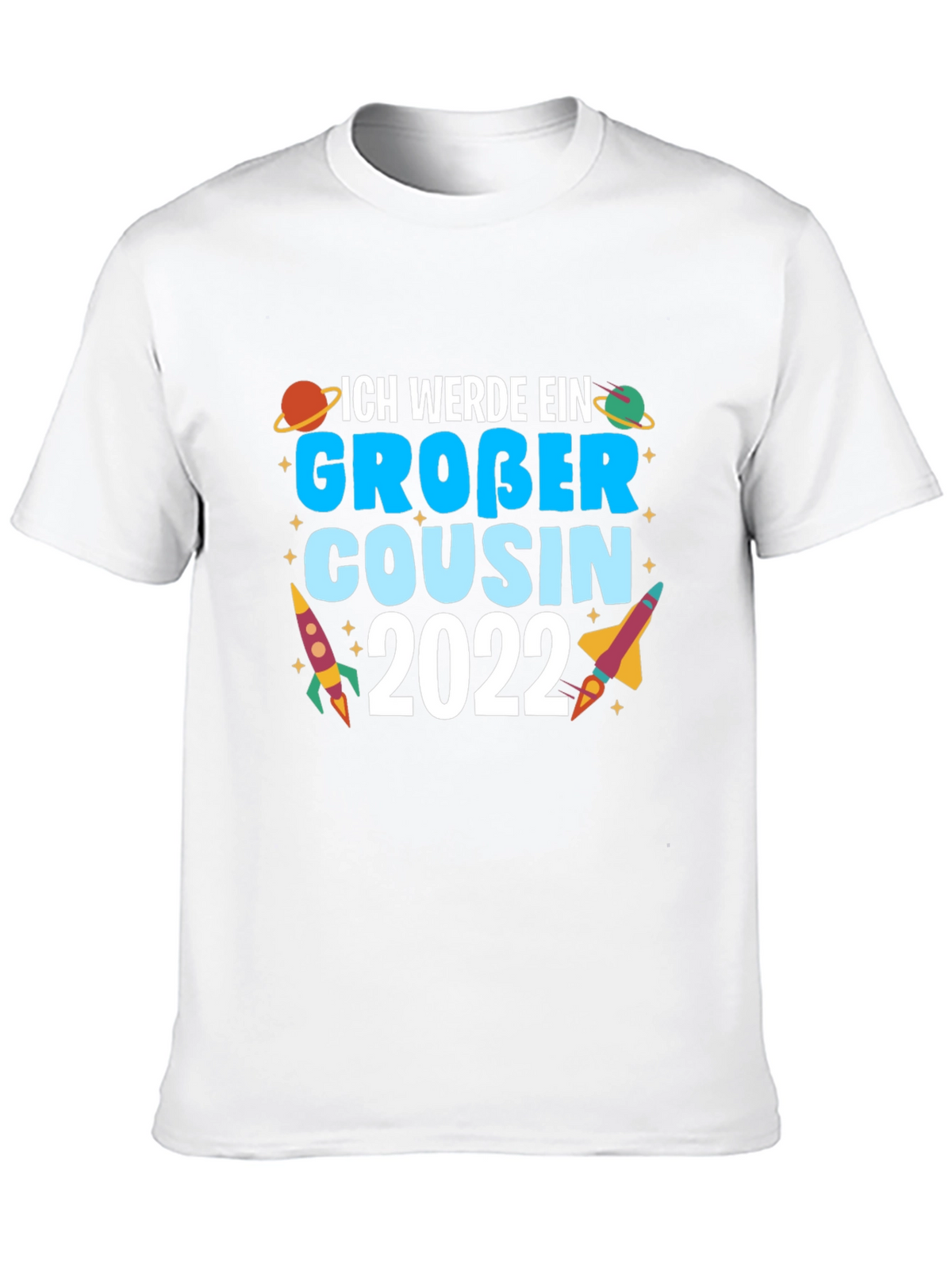 Ich Werde Ein Gro?er Cousin 2022 Black T-Shirt