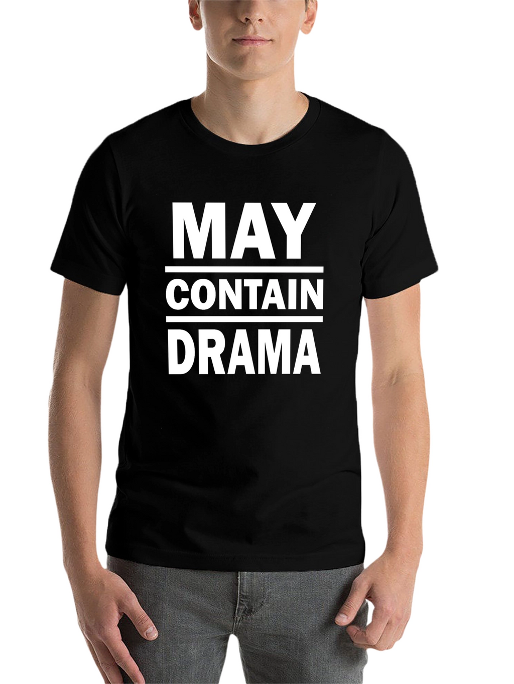 May Contain Drama Funny Sarcastic T-Shirt