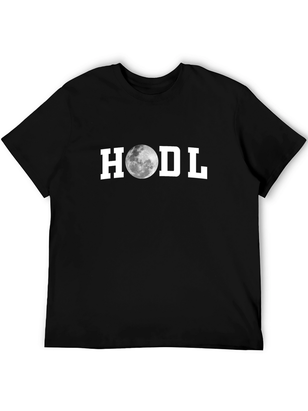 HODL Moon Graphic T-Shirt - Crypto Investor Tee