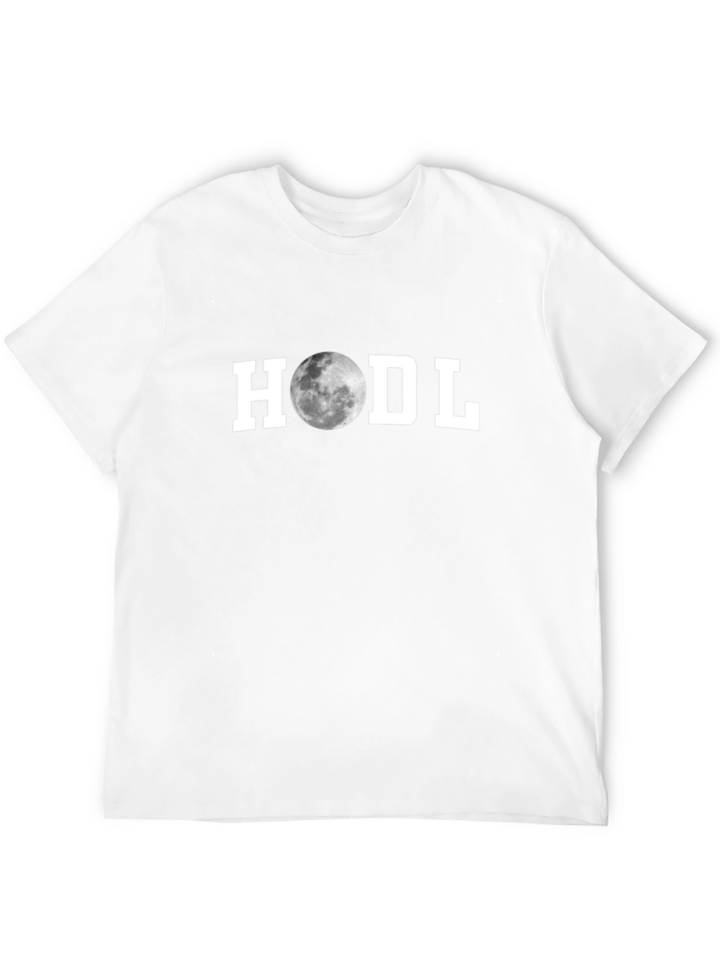 HODL Moon Graphic T-Shirt - Crypto Investor Tee
