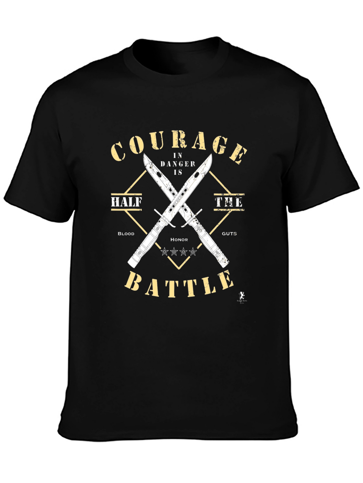 Courage in Battle Graphic T-Shirt