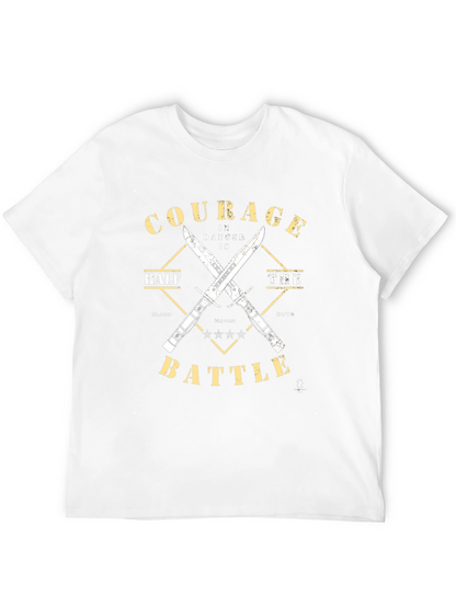 Courage in Battle Graphic T-Shirt