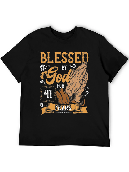 Blessed by God 41 Years T-Shirt