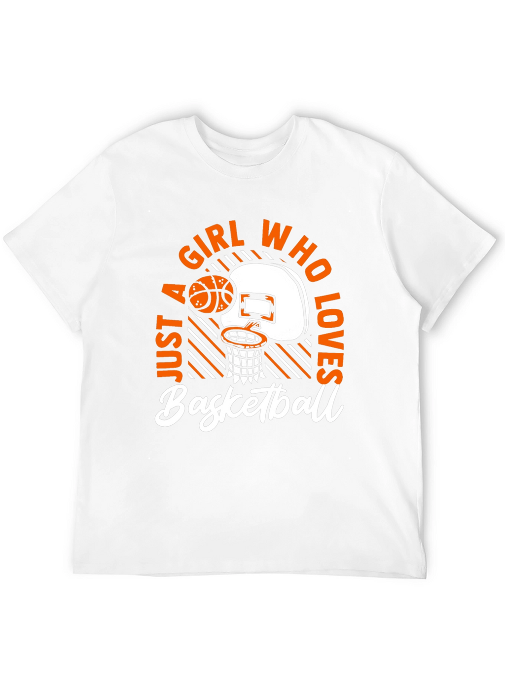Girl Who Loves Basketball T-Shirt